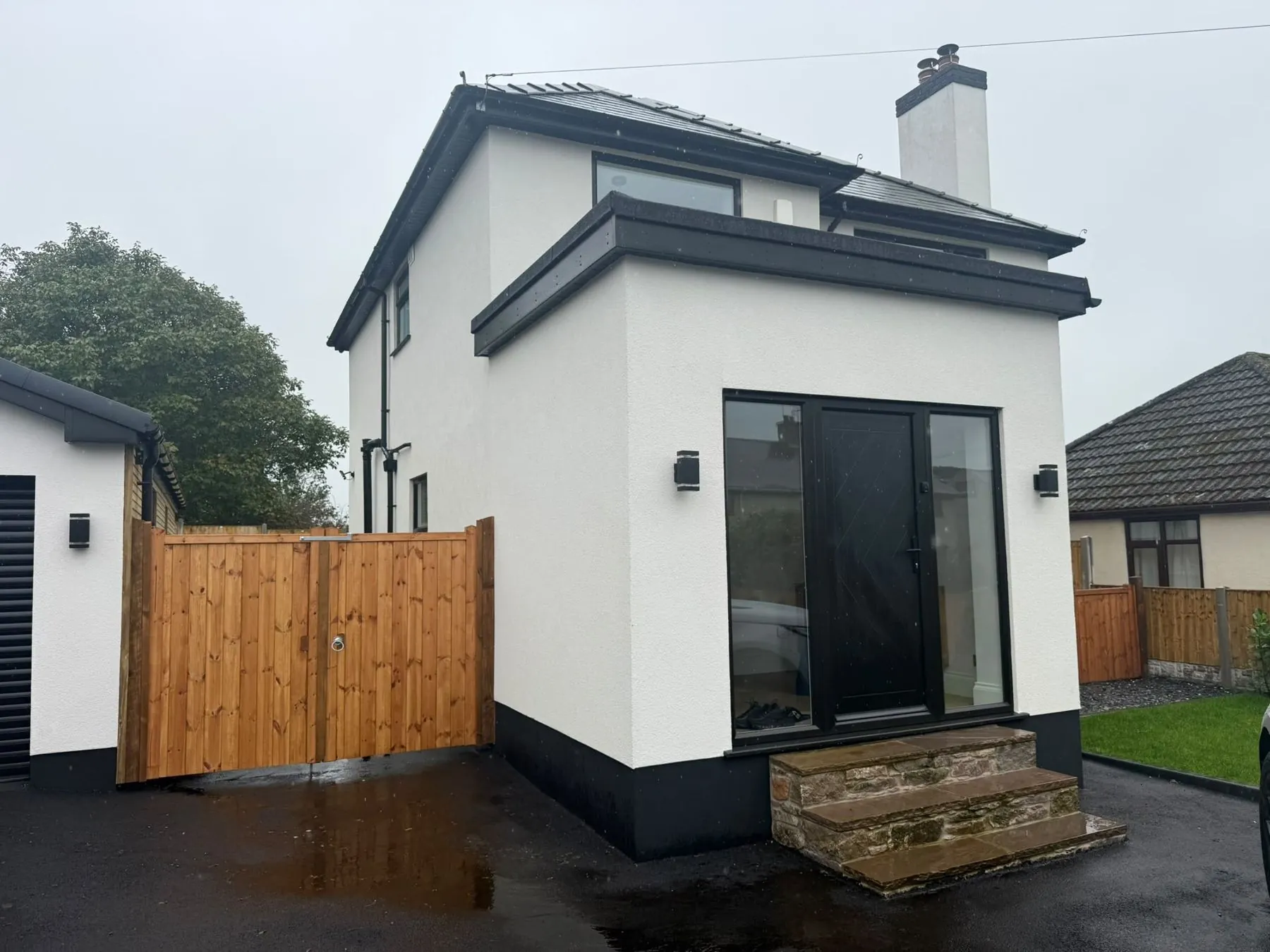 The extension