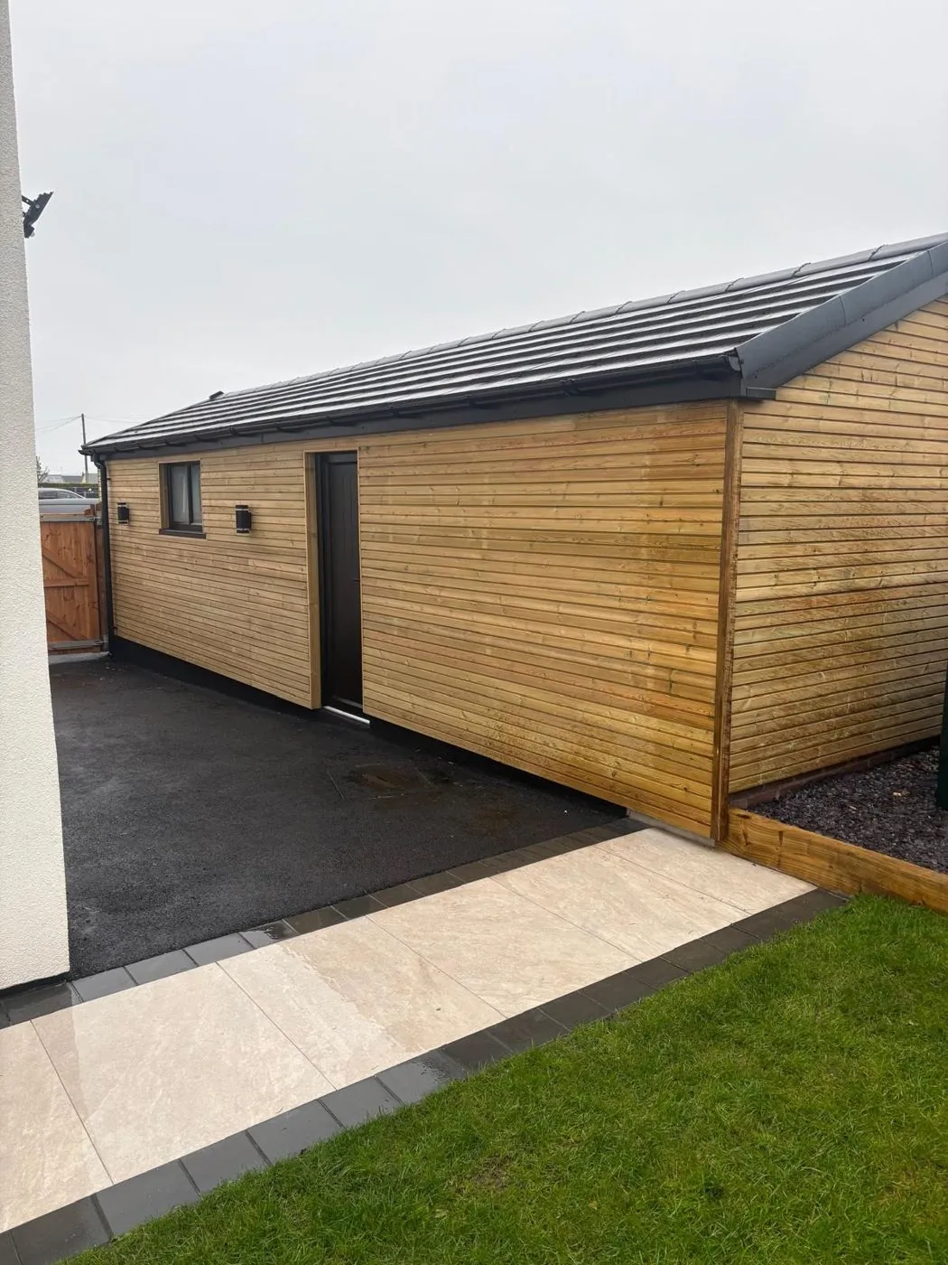 The new garden building