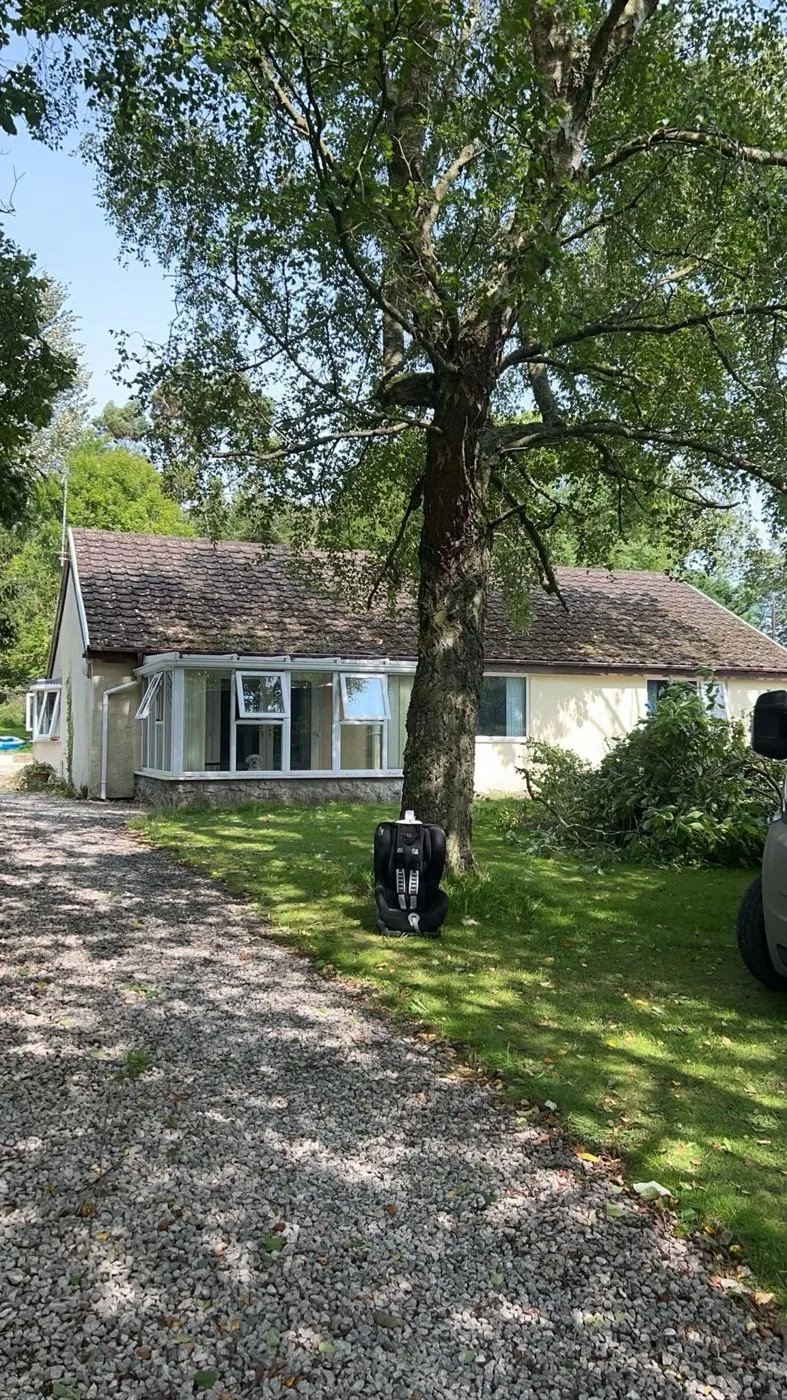 The bungalow before work started