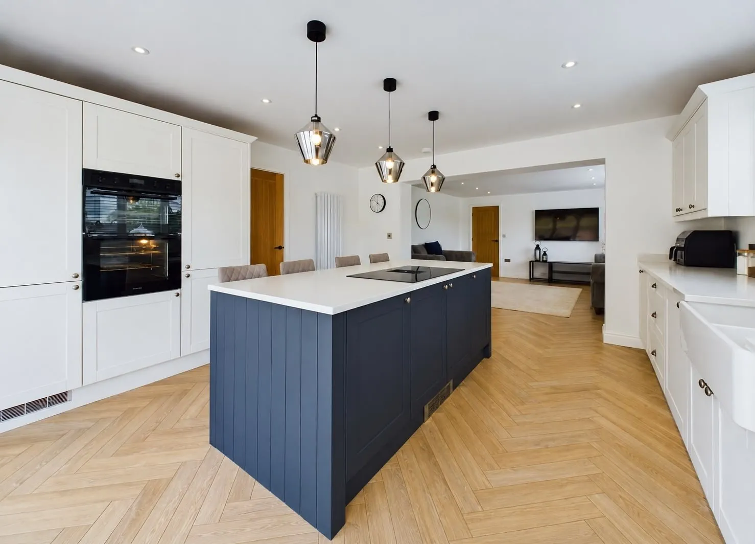 Kitchen island and appliances